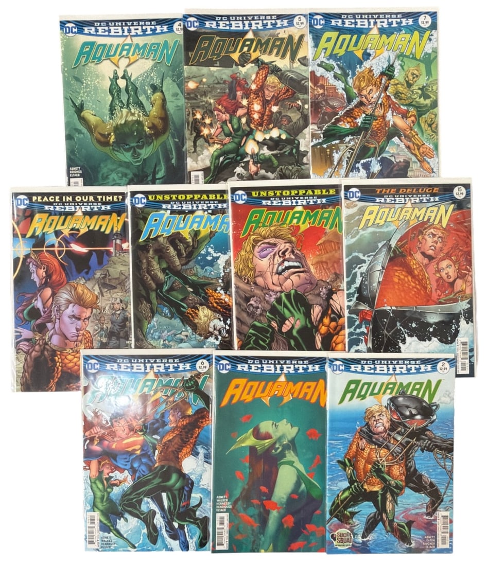 DC Comics Rebirth Aquaman Series Comic Book Collection (1 of 1)