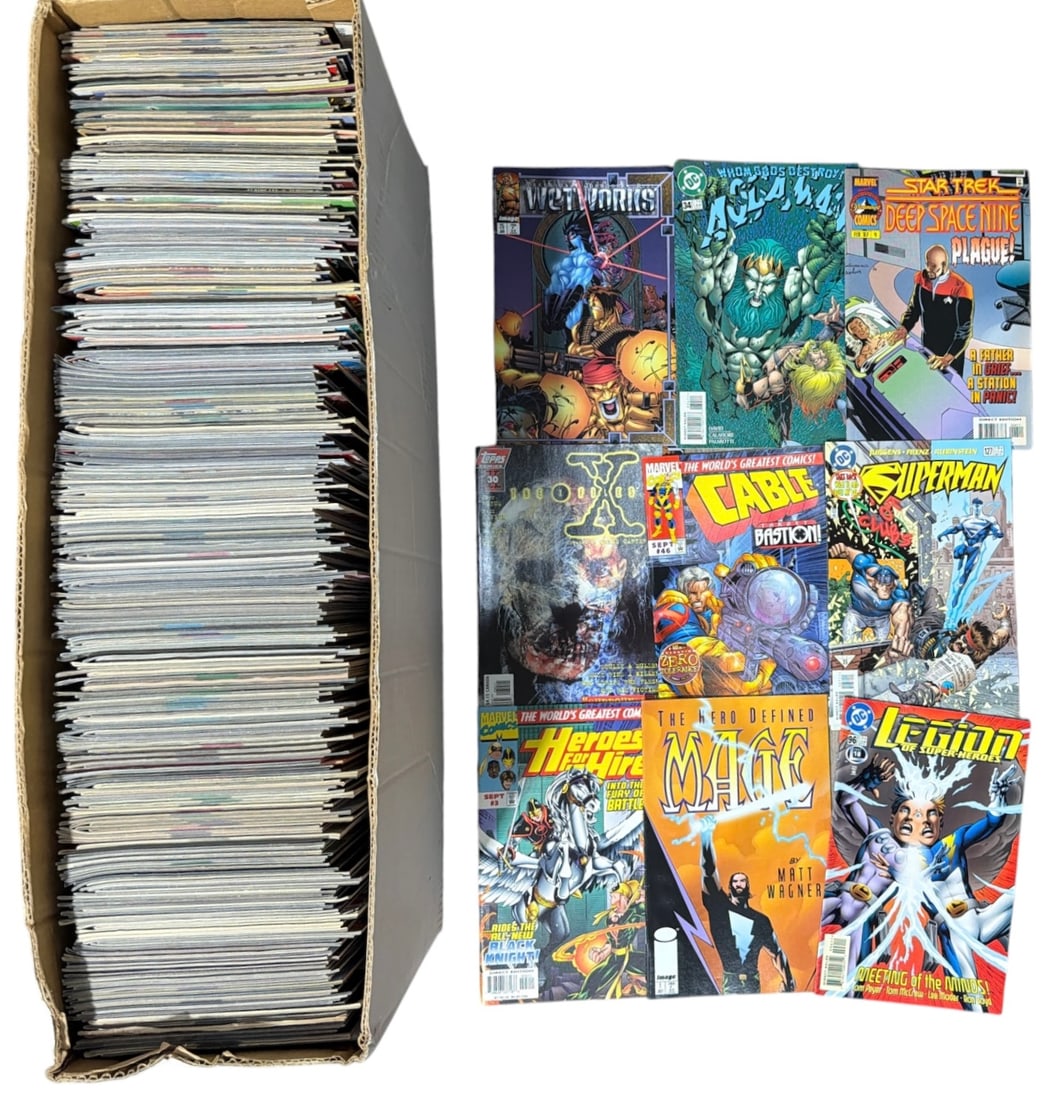Comic Book Collection | Long Box (1 of 1)