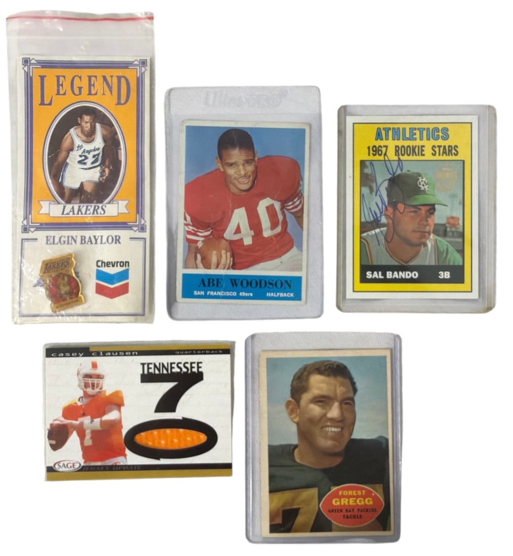 Sport Trading Card Collection: AUTHENTICATION HAS NOT BEEN PERFORMED TO GUARANTEE VERIFICATION | All purchases are made at the buyers discretion
