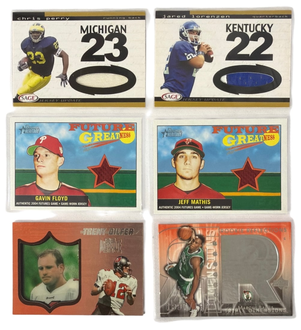 Sport Trading Card Collection: AUTHENTICATION HAS NOT BEEN PERFORMED TO GUARANTEE VERIFICATION | All purchases are made at the buyers discretion