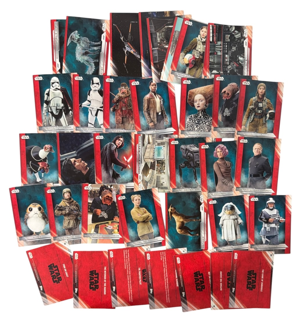 Star Wars Trading Card Collection: AUTHENTICATION HAS NOT BEEN PERFORMED TO GUARANTEE VERIFICATION | All purchases are made at the buyers discretion