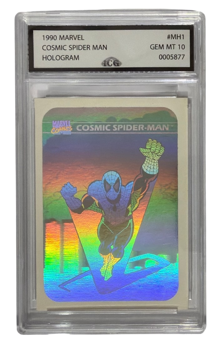 1990 Marvels Cosmic Spider Man HOLO | No. MH1 | Graded 10 (1 of 2)