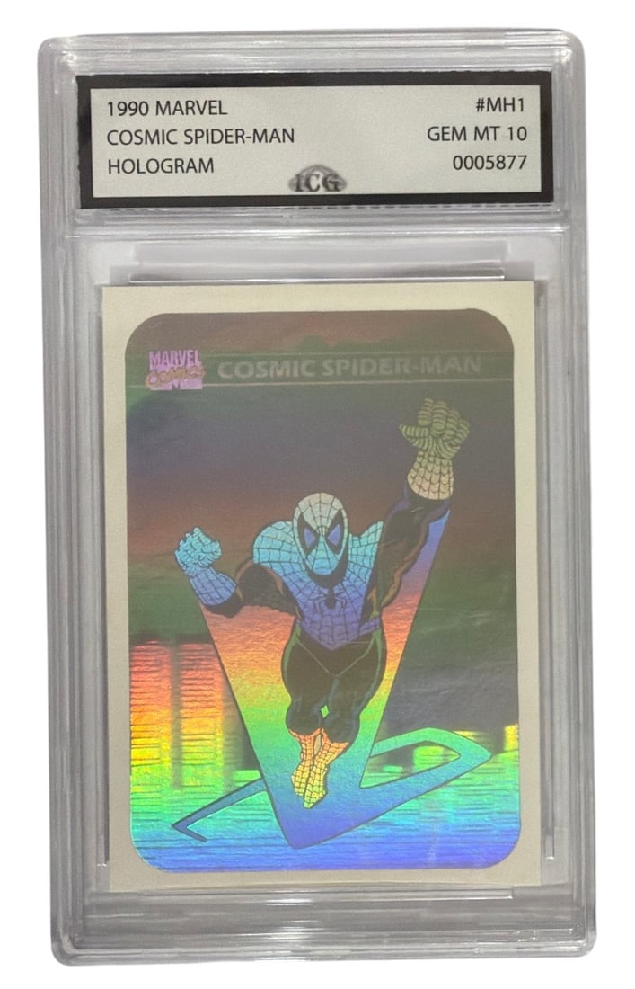 1990 Marvels Cosmic Spider Man HOLO | No. MH1 | Graded 10 (1 of 2)