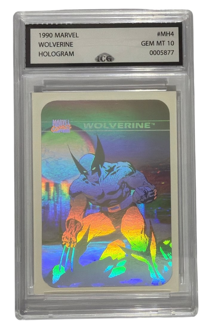 1990 Marvels Cosmic Wolverine HOLO | No. MH4 | Graded 10 (1 of 2)