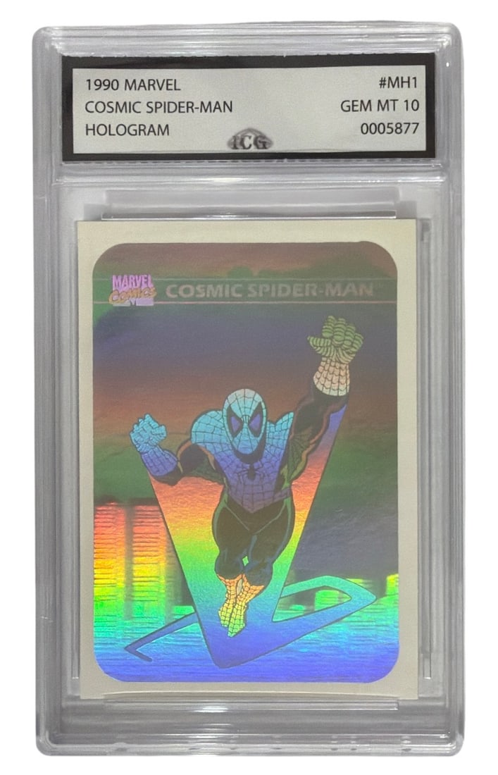 1990 Marvels Cosmic Spider Man HOLO | No. MH1 | Graded 10 (1 of 2)
