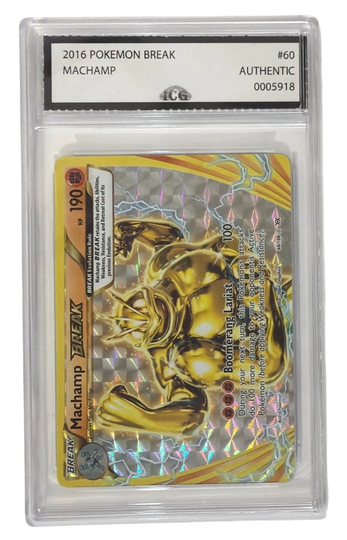 2016 Pokemon Break Machamp | No. 60: 2016 Pokemon Break Machamp | No. 60