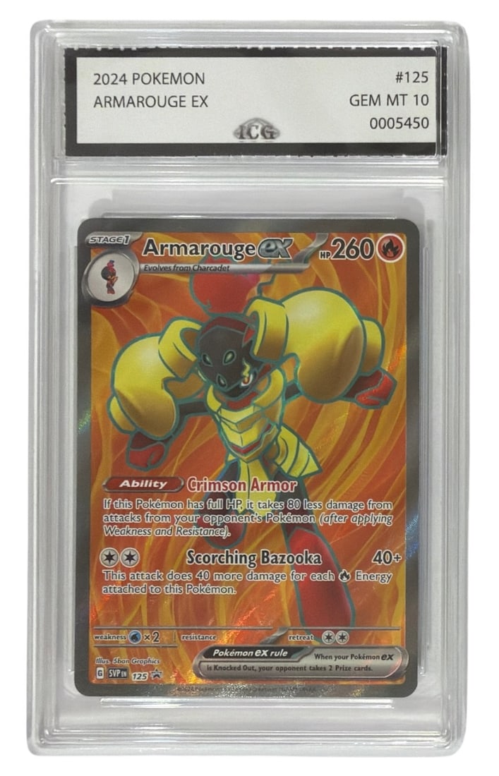 2024 Pokemon Armarouge EX | No. 125 | Graded 10 (1 of 2)
