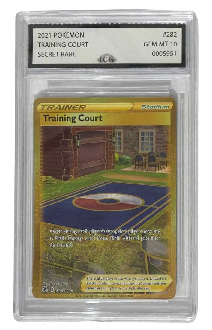 2021 Pokemon Training Court Secret RARE | No. 282 | Graded 10 (1 of 2)