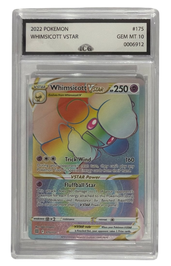 2022 Pokemon Whimsicott VStar | No. 175 | Graded 10 (1 of 2)