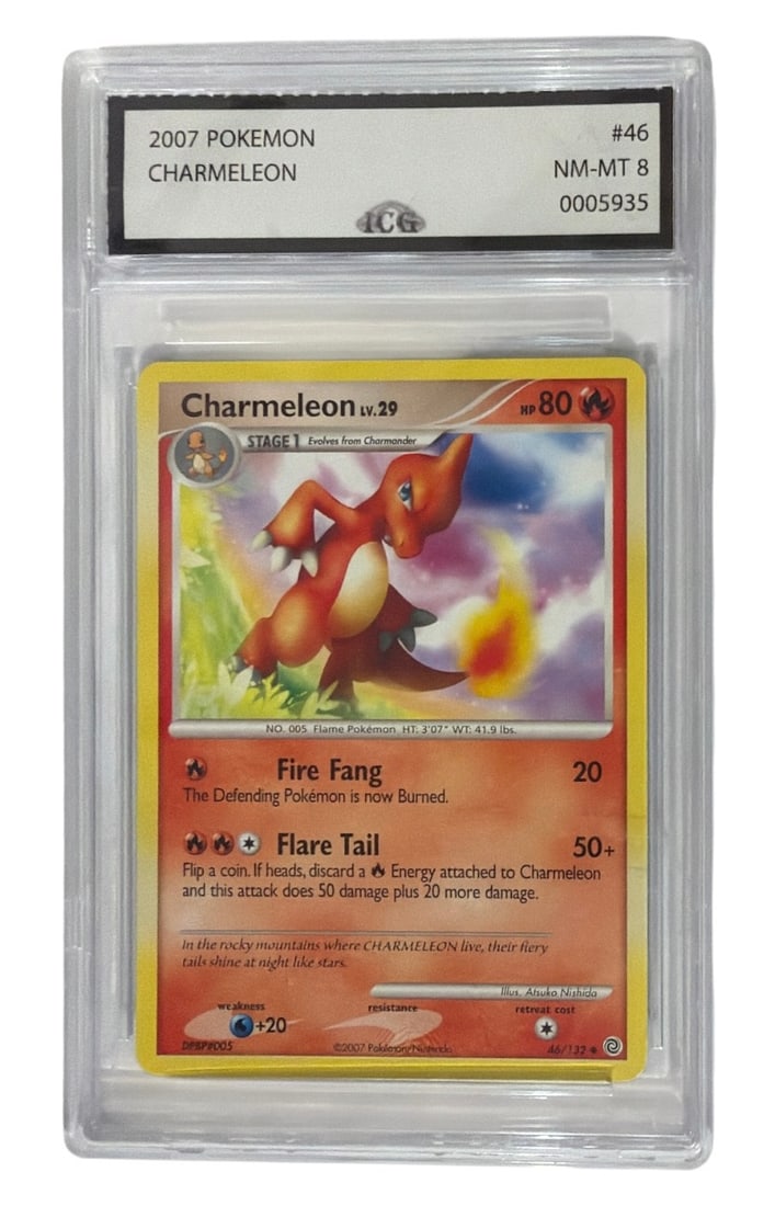 2007 Pokemon the Secret Wonders Expansion Set Charmeleon | No. 46 | Graded 8 (1 of 2)