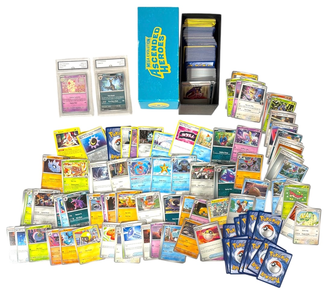 Pokemon Trading Card and Graded Pokemon Card Collection (1 of 1)