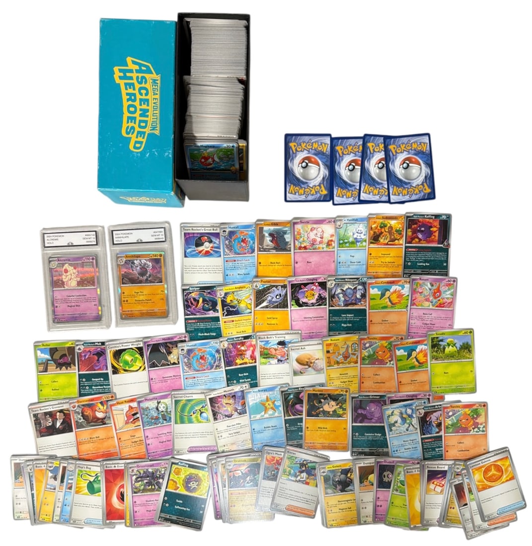 Pokemon Trading Card and Graded Pokemon Card Collection (1 of 1)