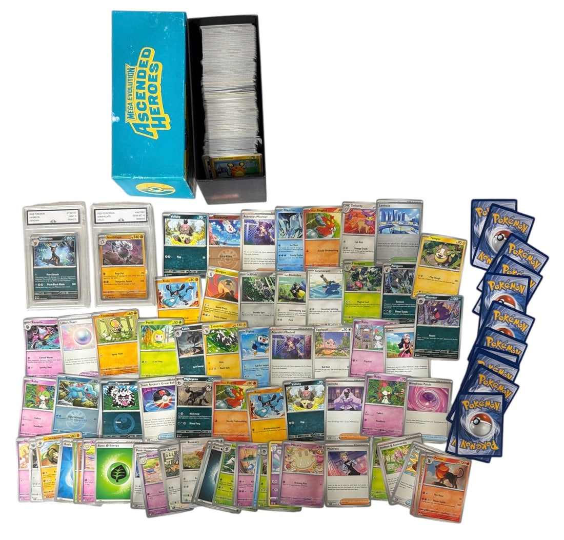 Pokemon Trading Card and Graded Pokemon Card Collection (1 of 1)