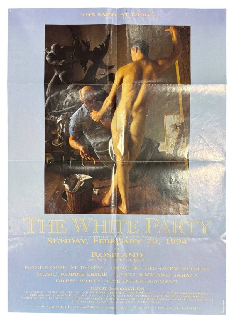 Vintage Poster | The Sculptor By Artist John Koch (1 of 3)