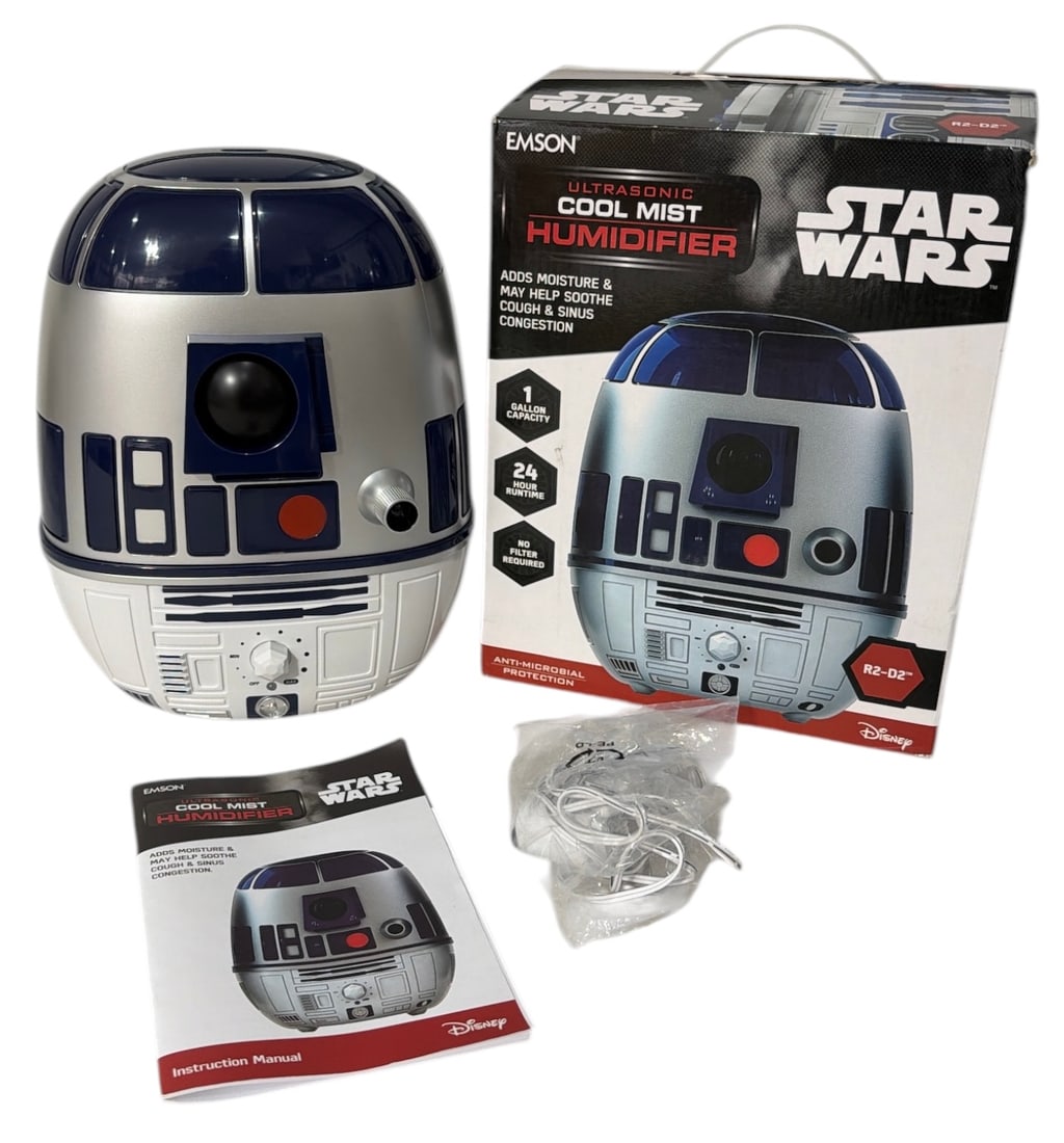 Emson Star Wars R2 D2 Ultrasonic Cool Mist Humidifier: Emson Star Wars R2 D2 Ultrasonic Cool Mist Humidifier