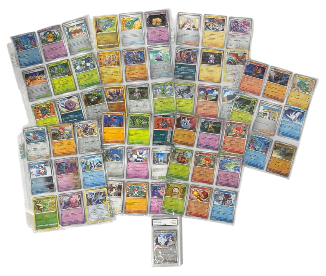 Pokemon Trading Card and Graded Card Collection: AUTHENTICATION HAS NOT BEEN PERFORMED TO GUARANTEE VERIFICATION | All purchases are made at the buyers discretion
