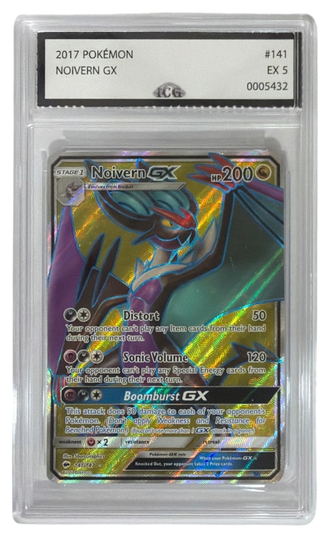2017 Pokemon Noivern GX | No. 141 | Graded 5 (1 of 2)