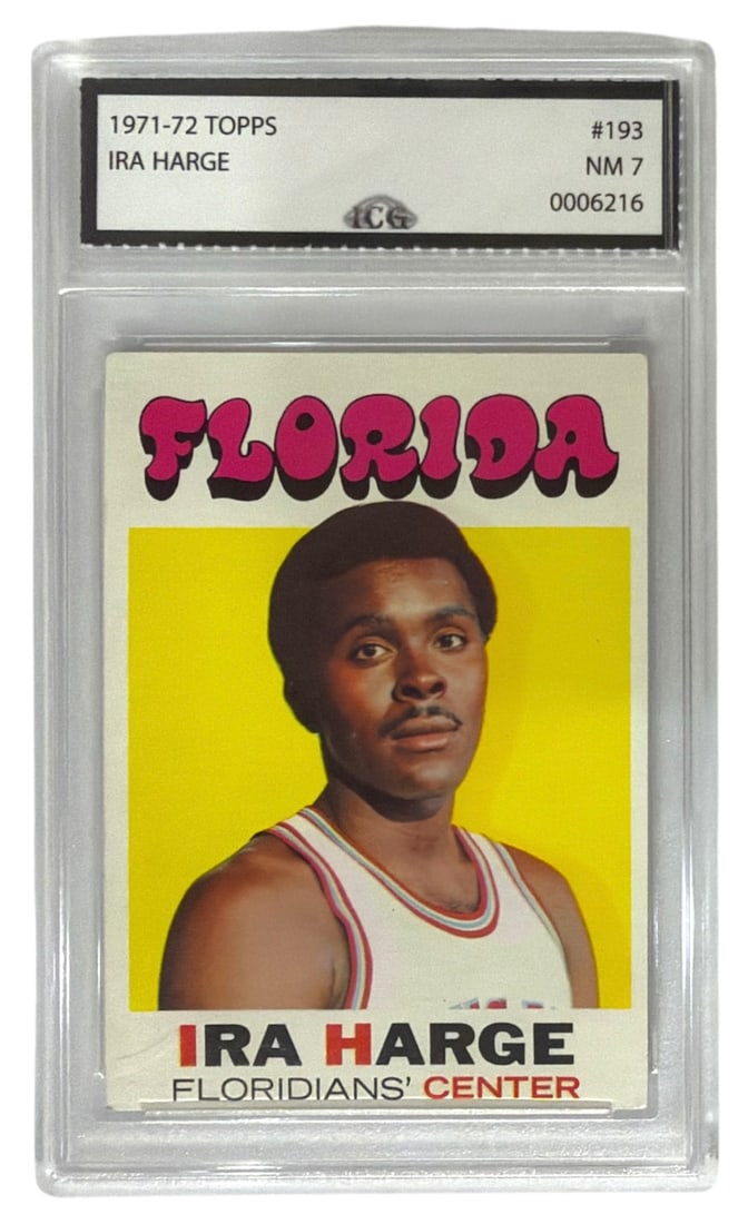 1971 to 72 Topps Ira Harge | No. 193 | Graded 7 (1 of 2)