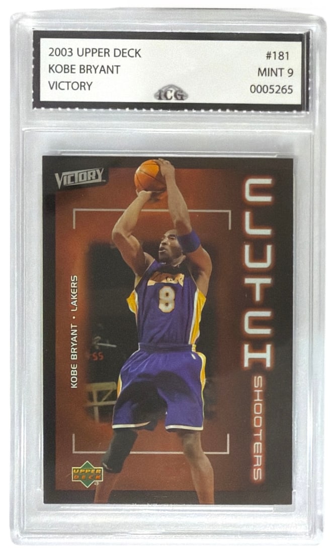 2003 Upper Deck Victory Kobe Bryant | No. 181 | Graded 9 (1 of 2)