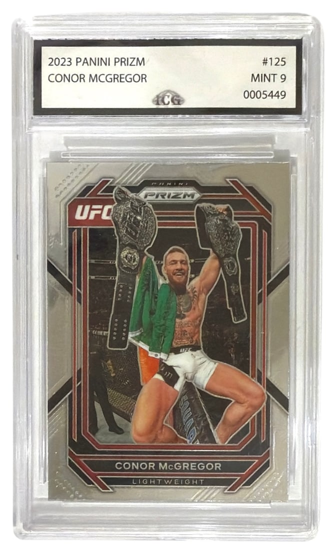 2023 Panini Prizm Conor Mcgregor | No. 125 | Graded 9 (1 of 2)