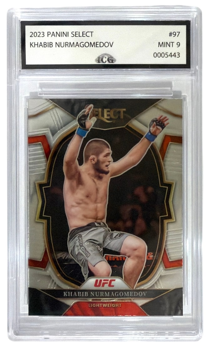 2023 Panini Prizm Khabib Nurmagomedov | No. 97 | Graded 9: 2023 Panini Prizm Khabib Nurmagomedov | No. 97 | Graded 9