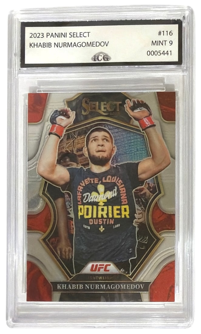 2023 Panini Select Khabib Nurmagomedov | No. 116 | Graded 9 (1 of 2)