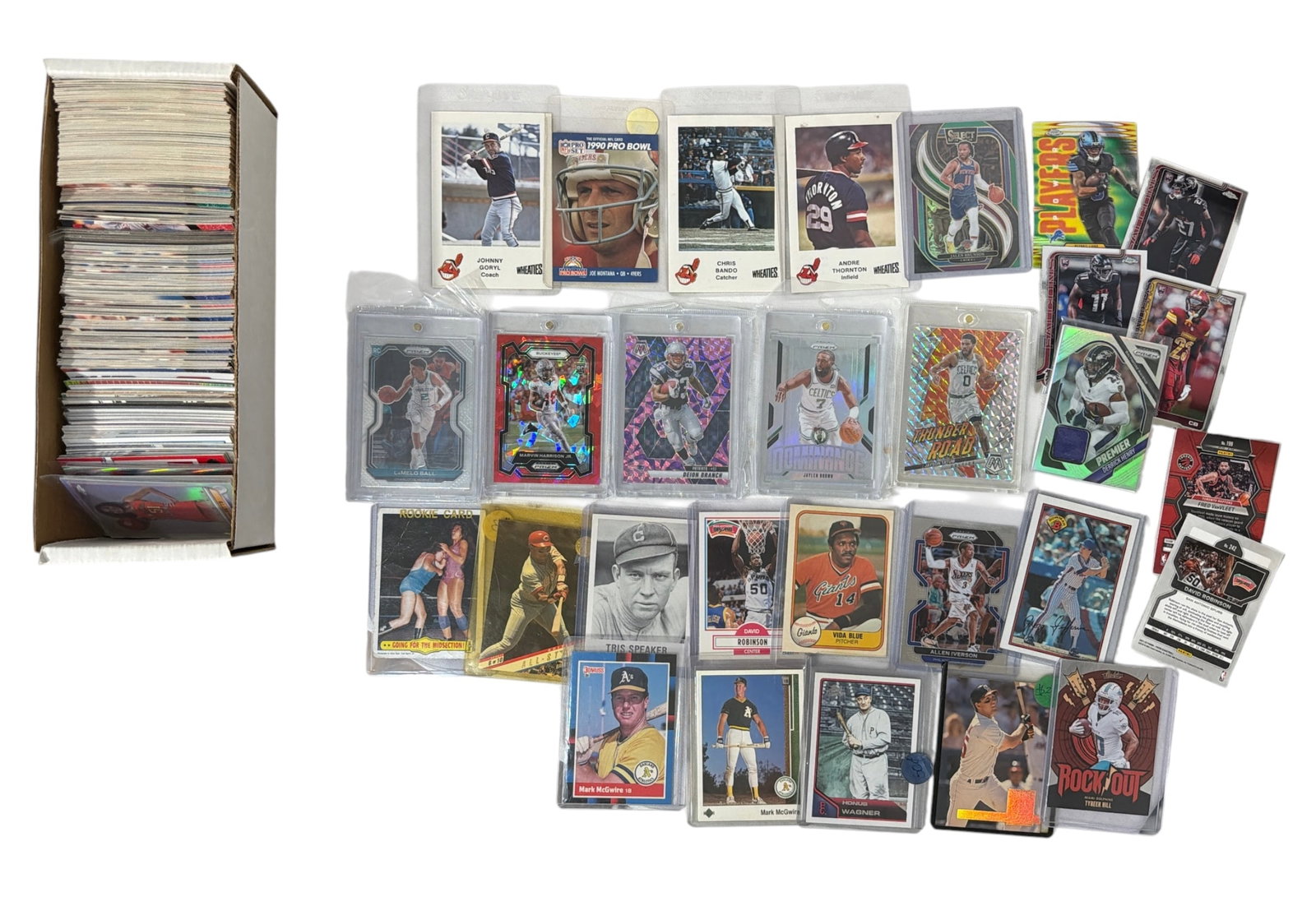 Sport Trading Card Collection: AUTHENTICATION HAS NOT BEEN PERFORMED TO GUARANTEE VERIFICATION | All purchases are made at the buyers discretion