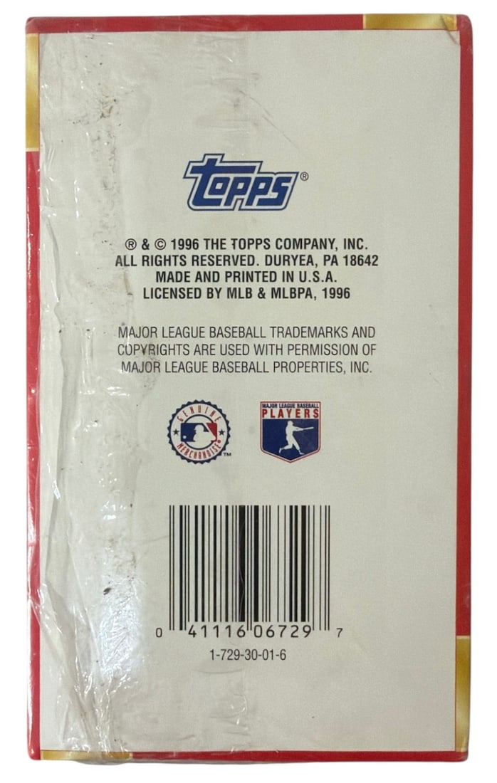 Factory Sealed 1996 Topps Baseball Complete Set - 3