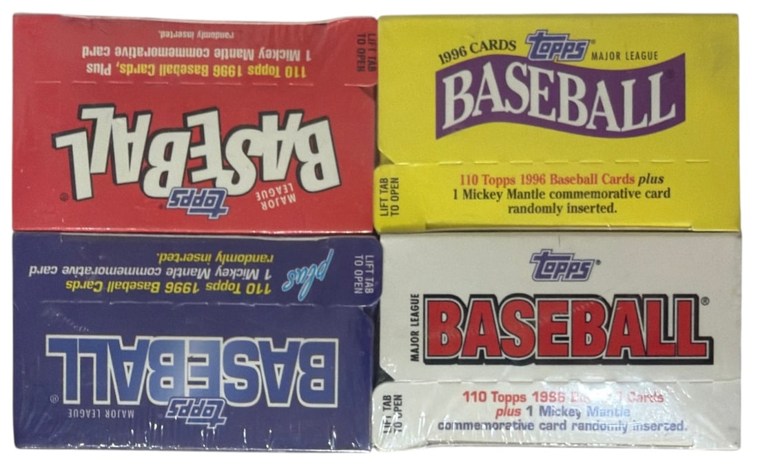 Factory Sealed 1996 Topps Baseball Complete Set - 2