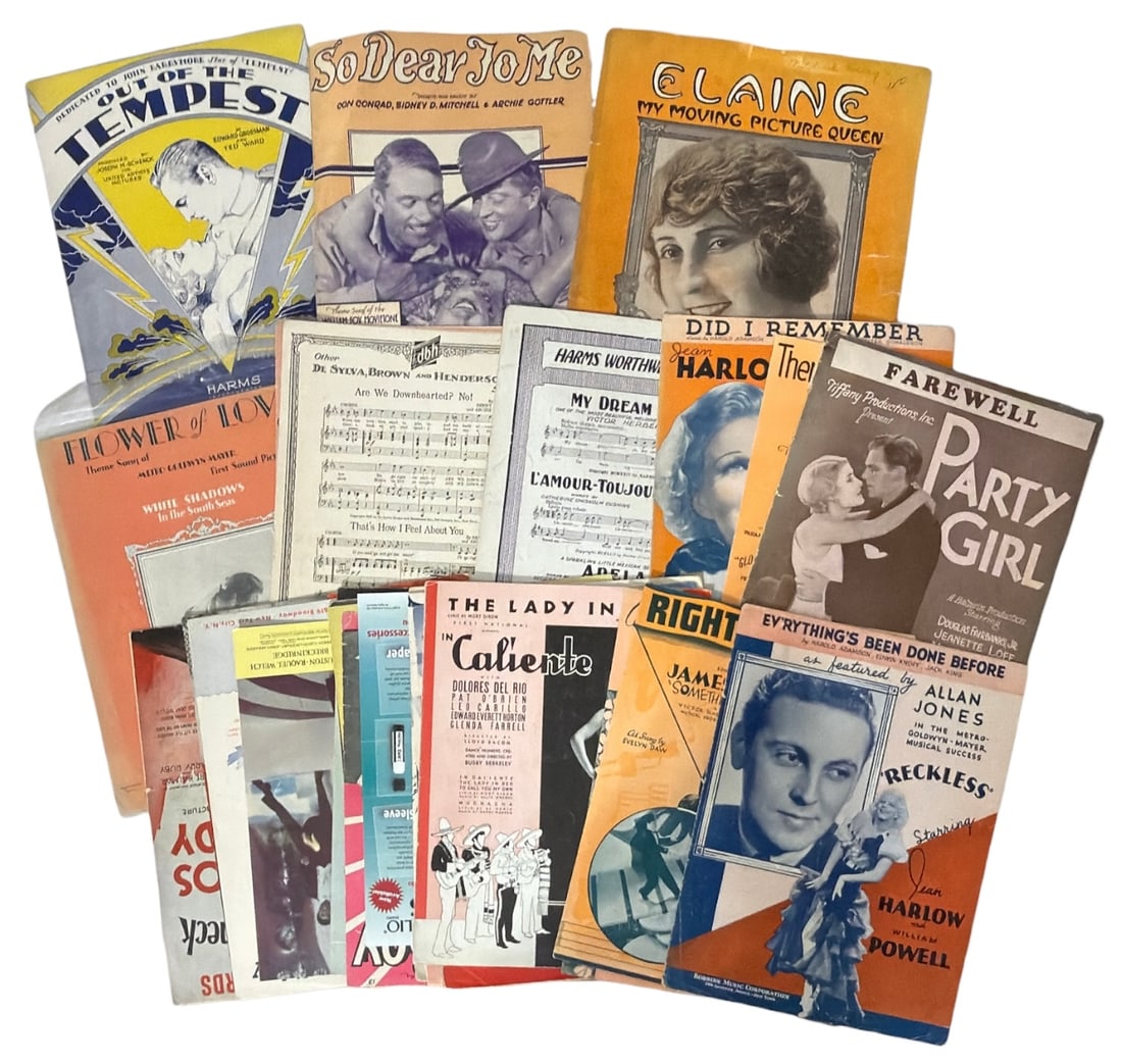 Vintage Sheet Music Collection: Vintage Sheet Music Collection