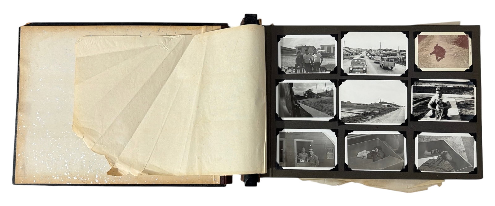 Vintage Photo Album with Photo Collection: Vintage Photo Album with Photo Collection