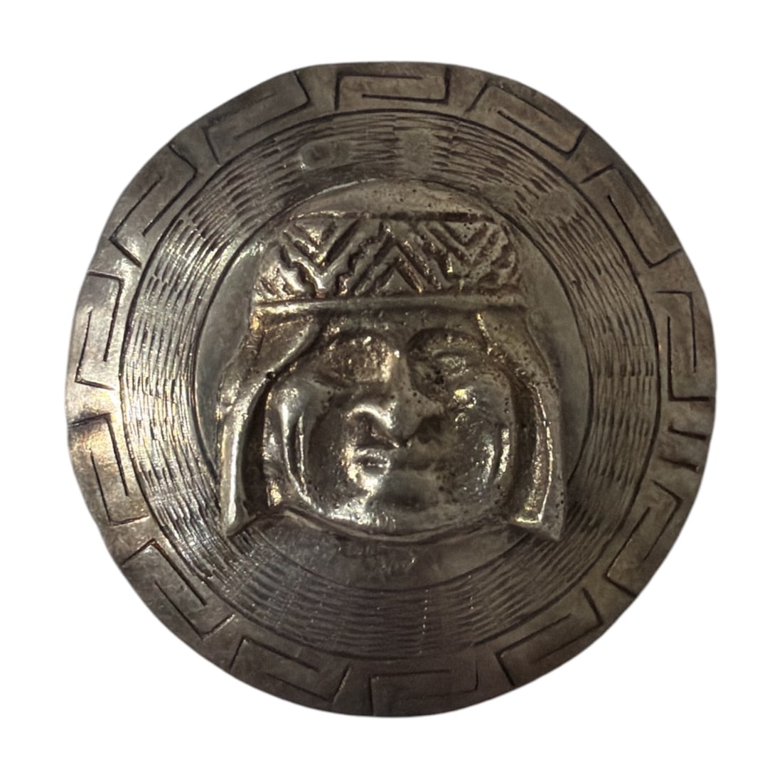 Vintage Peruvian Sterling Silver Brooch | 13 g: Vintage Peruvian Sterling Silver Brooch | 13 g