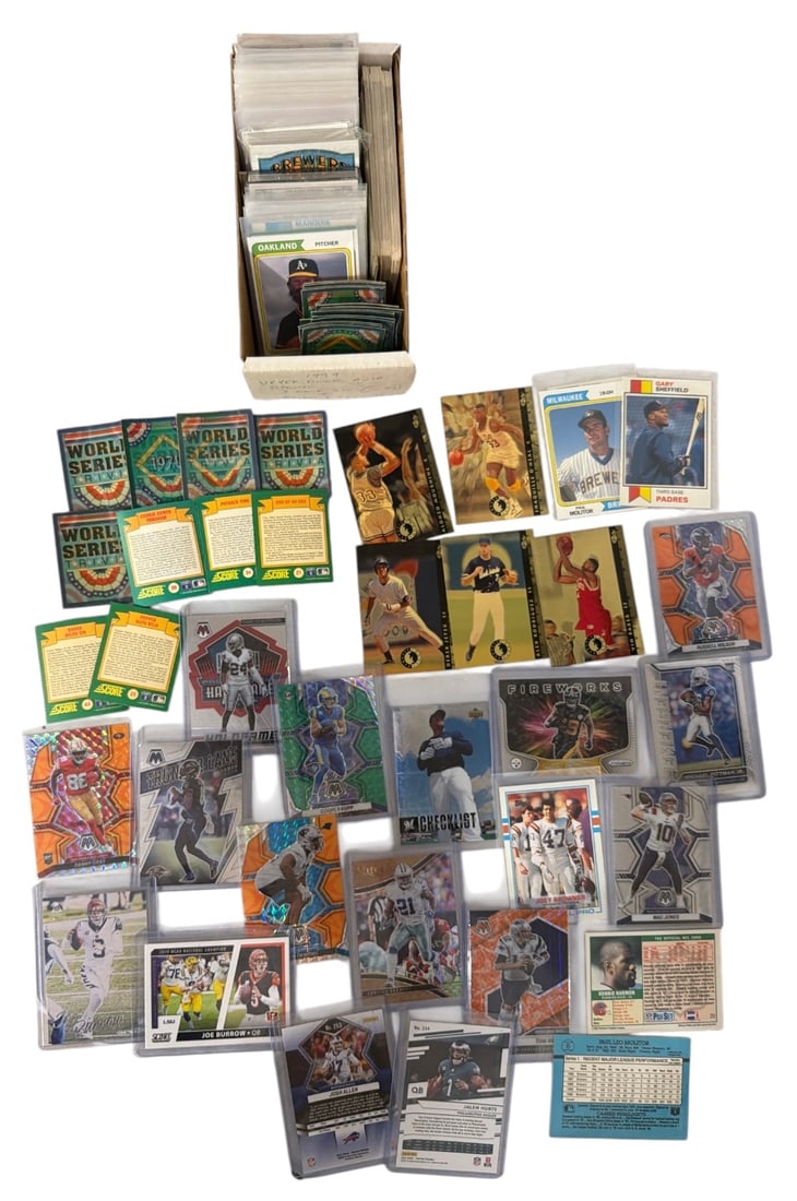 Sport Trading Card Collection: AUTHENTICATION HAS NOT BEEN PERFORMED TO GUARANTEE VERIFICATION | All purchases are made at the buyers discretion