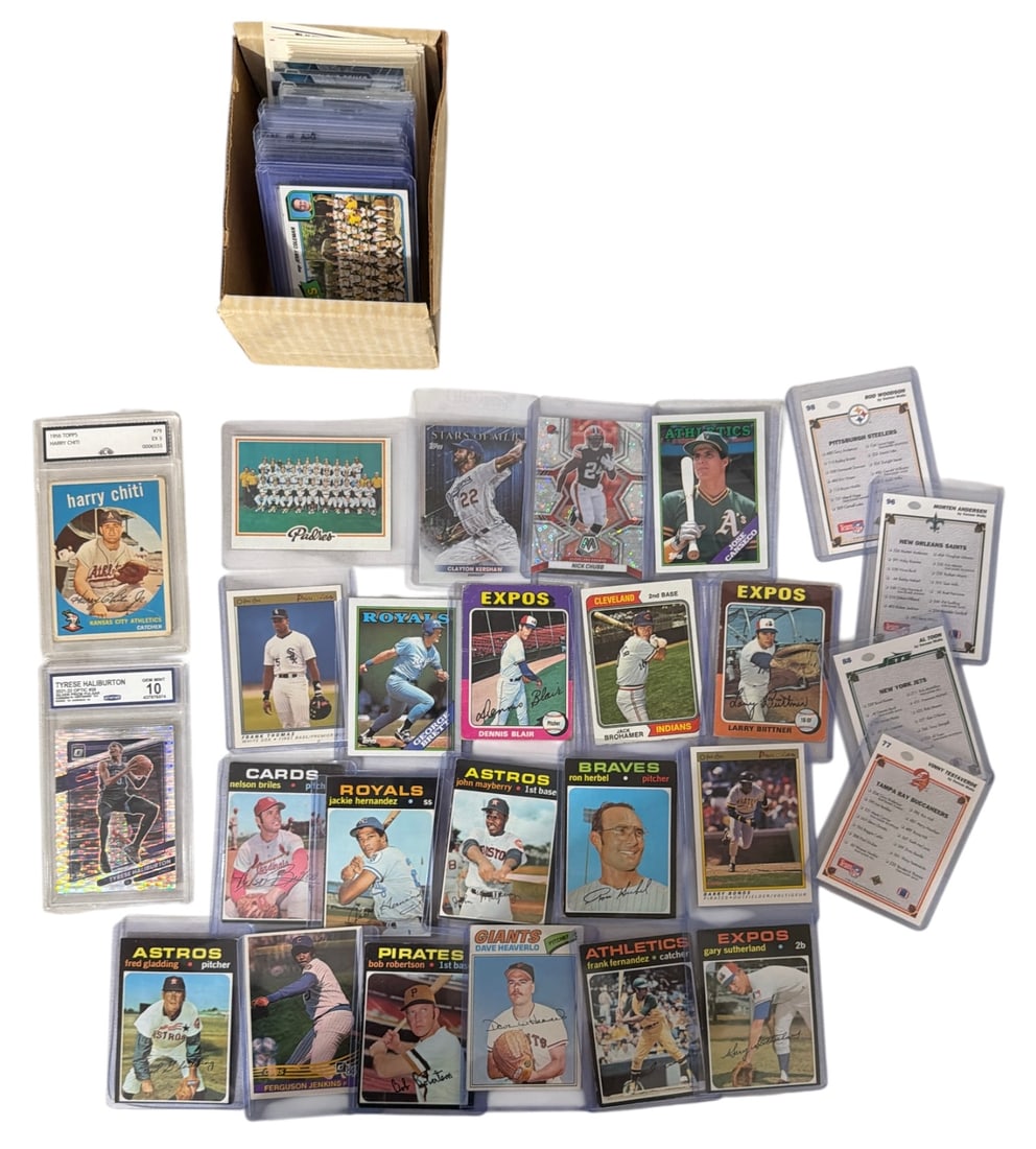 Sport Trading Card Collection: AUTHENTICATION HAS NOT BEEN PERFORMED TO GUARANTEE VERIFICATION | All purchases are made at the buyers discretion