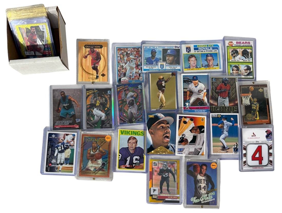 Sport Trading Card Collection: AUTHENTICATION HAS NOT BEEN PERFORMED TO GUARANTEE VERIFICATION | All purchases are made at the buyers discretion