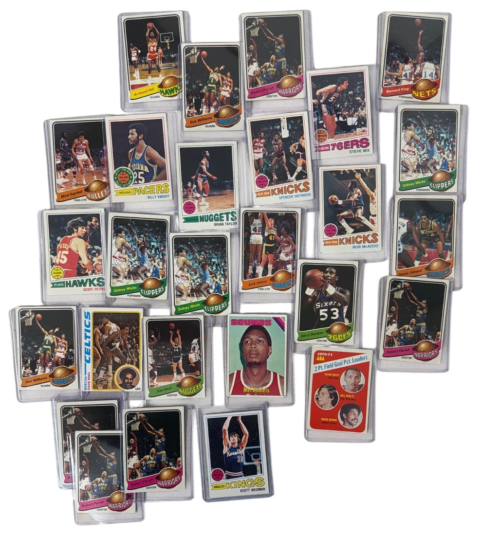 Vintage Basketball Trading Card Collection (1 of 2)