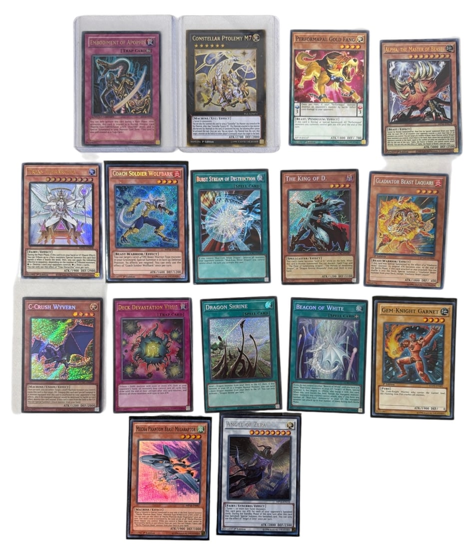 Yu Gi Oh Trading Card Collection: AUTHENTICATION HAS NOT BEEN PERFORMED TO GUARANTEE VERIFICATION | All purchases are made at the buyers discretion