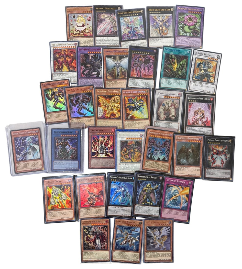 Yu Gi Oh Trading Card Collection: AUTHENTICATION HAS NOT BEEN PERFORMED TO GUARANTEE VERIFICATION | All purchases are made at the buyers discretion