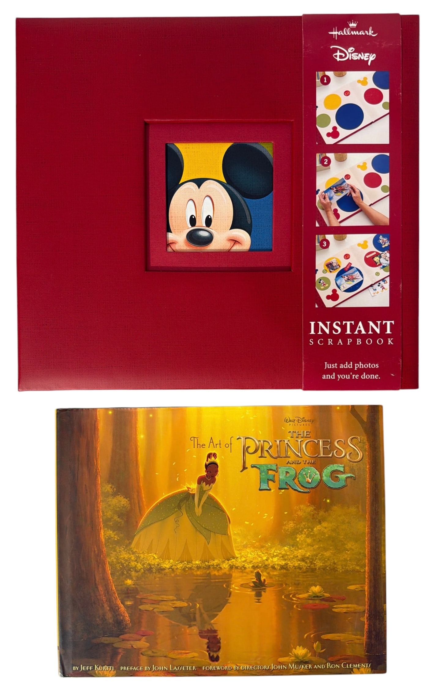 Disney Instant Scrapbook and The Art Princess Frog Book: Disney Instant Scrapbook and The Art Princess Frog Book