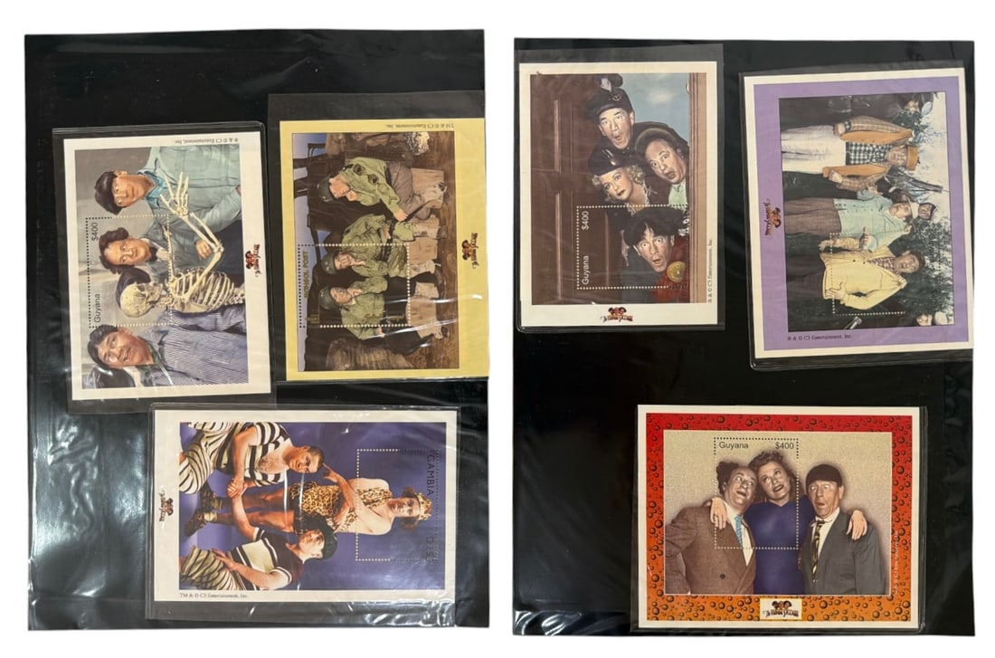 Three Stooges Stamp Collection (1 of 1)