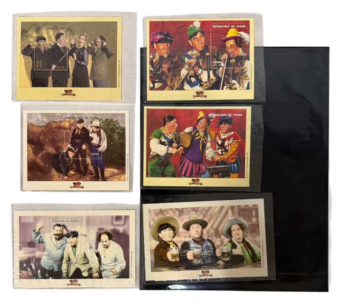 Three Stooges Stamp Collection (1 of 1)