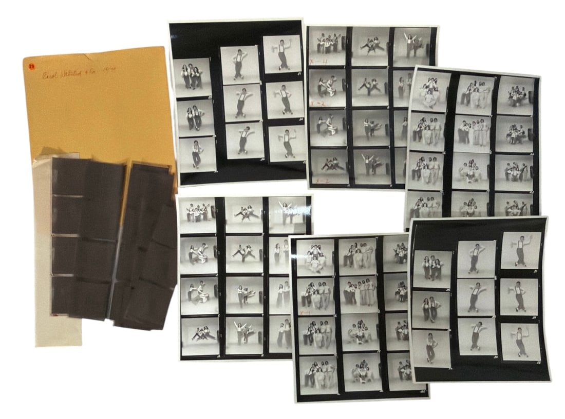 Photographic Contact Sheets and Negatives Collection