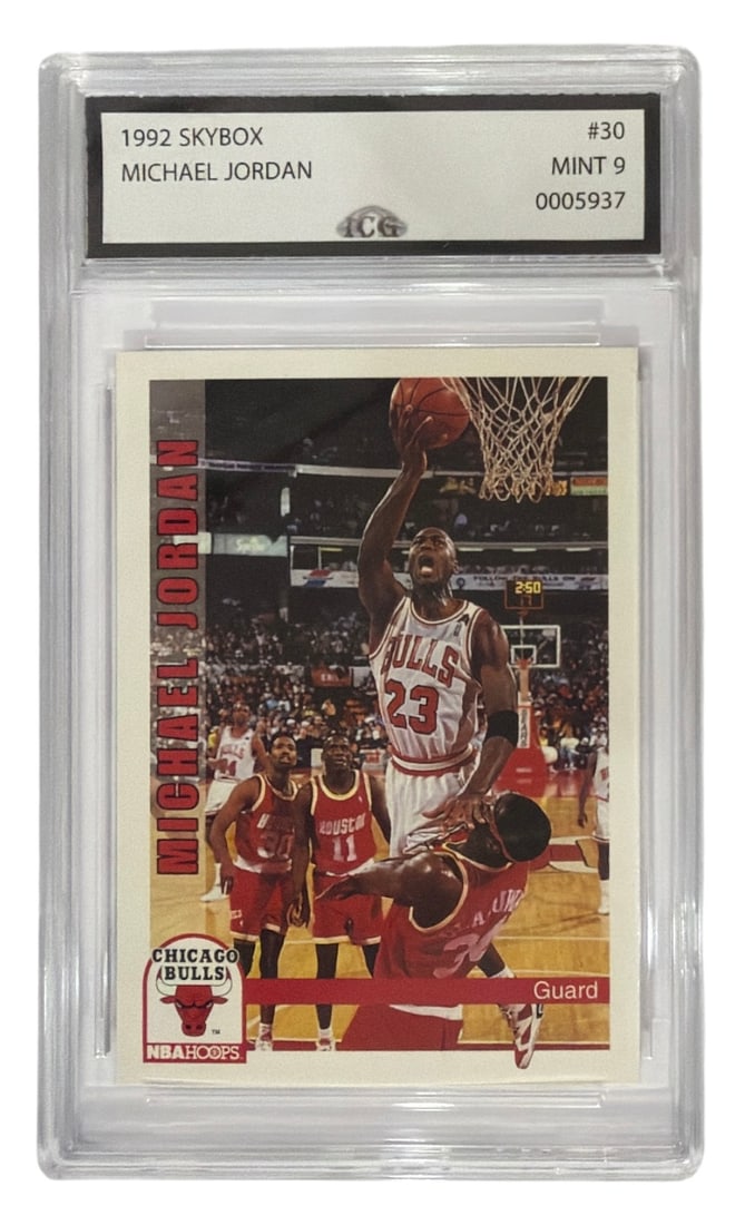 1992 Skybox Michael Jordan | No. 30 | Graded 9: 1992 Skybox Michael Jordan | No. 30 | Graded 9