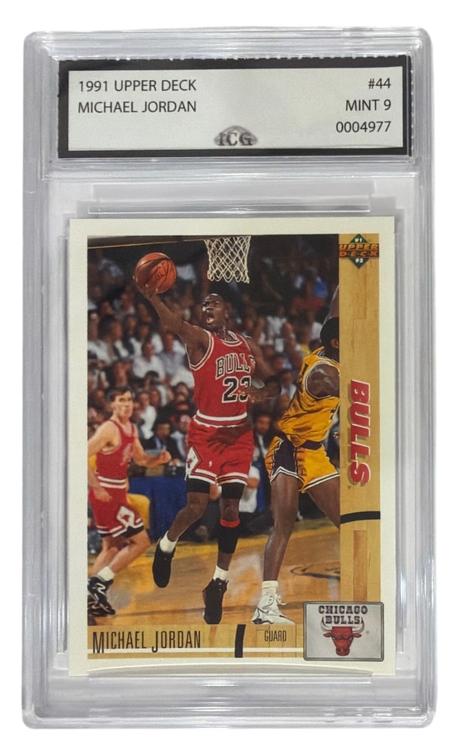 1991 Upper Deck Michael Jordan | No. 44 | Graded 9