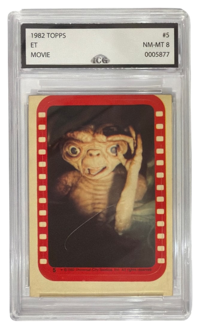 1982 Topps ET Movie | No. 5 | Graded 8: 1982 Topps ET Movie | No. 5 | Graded 8