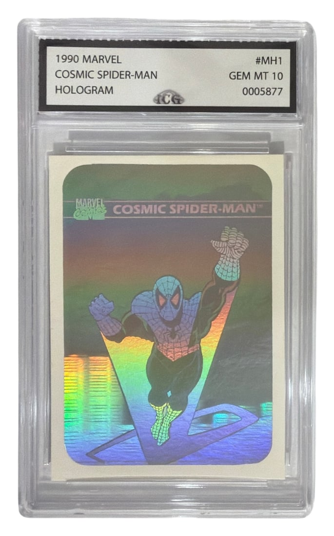 1990 Marvel Cosmic Spiderman HOLO | No. MH1 | Graded 10 (1 of 2)