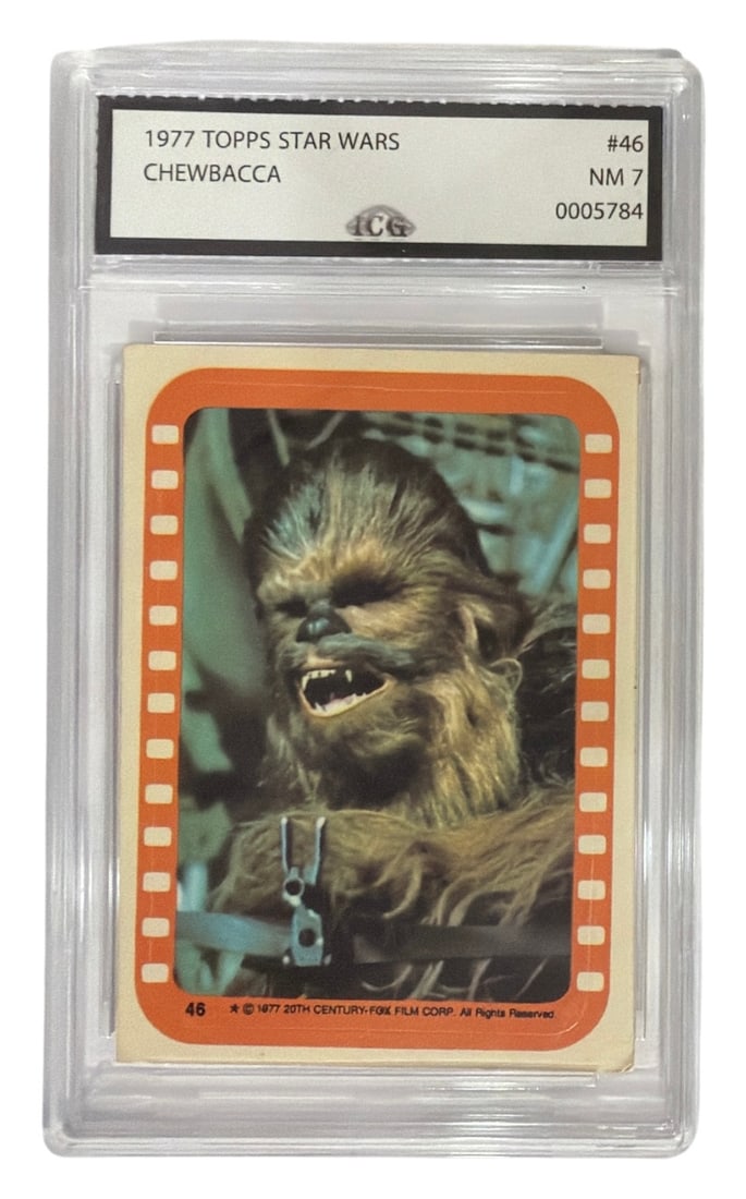 1997 Topps Star Wars Chewbacca | No. 46 | Graded 7