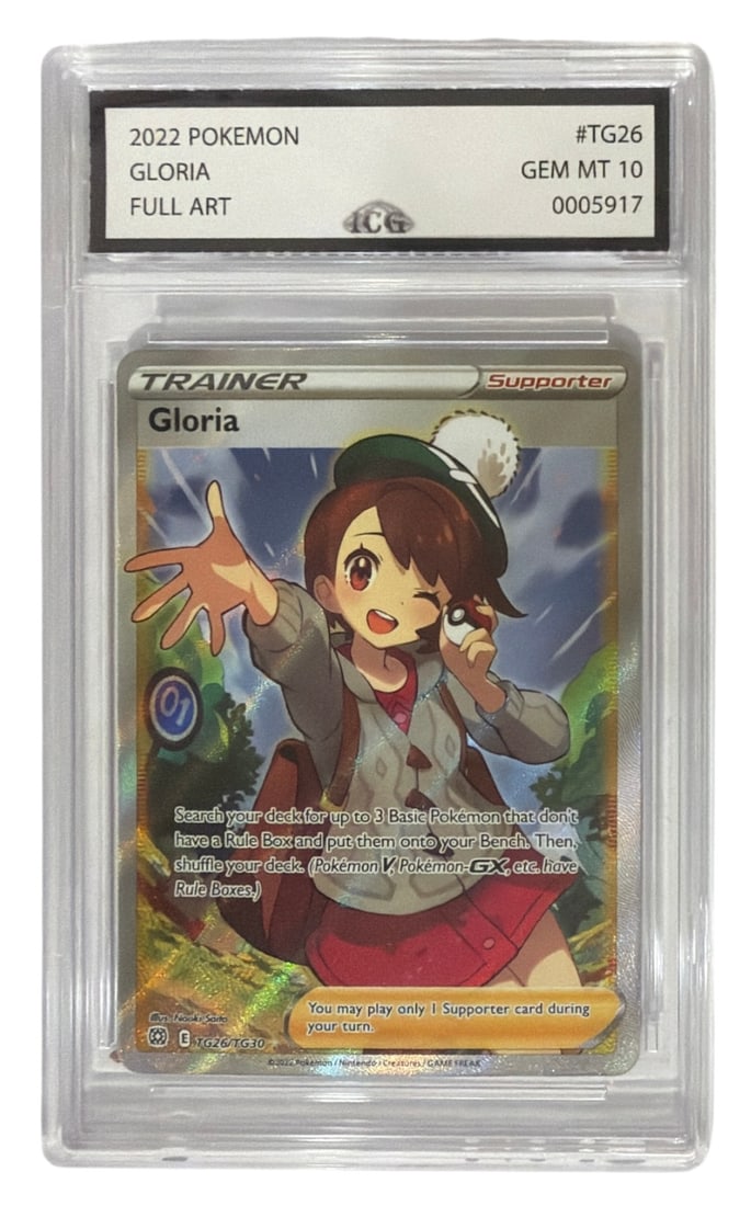 2022 Pokemon Full Art Gloria | No. TG26 | Graded 10