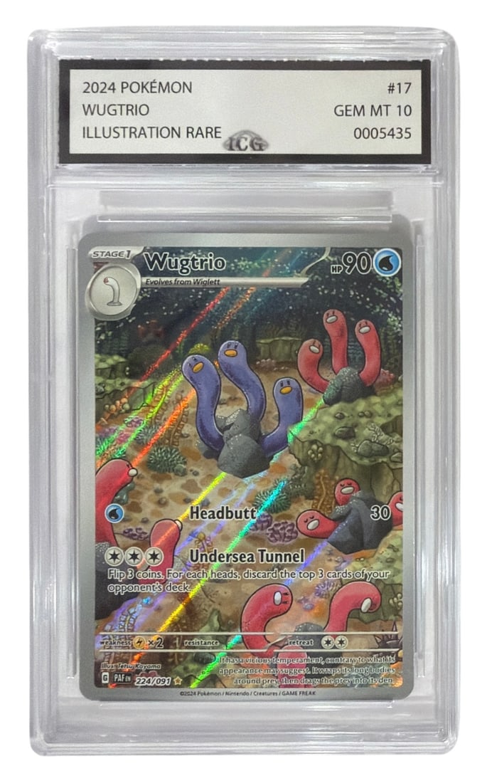 2024 Pokemon Dugtrio Illustration RARE | No. 17 | Graded 10