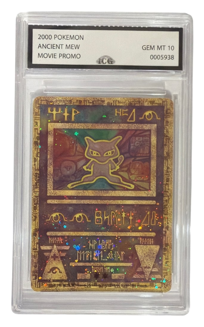 2000 Pokemon Ancient Mew MOVIE PROMO | Graded 10: 2000 Pokemon Ancient Mew MOVIE PROMO | Graded 10